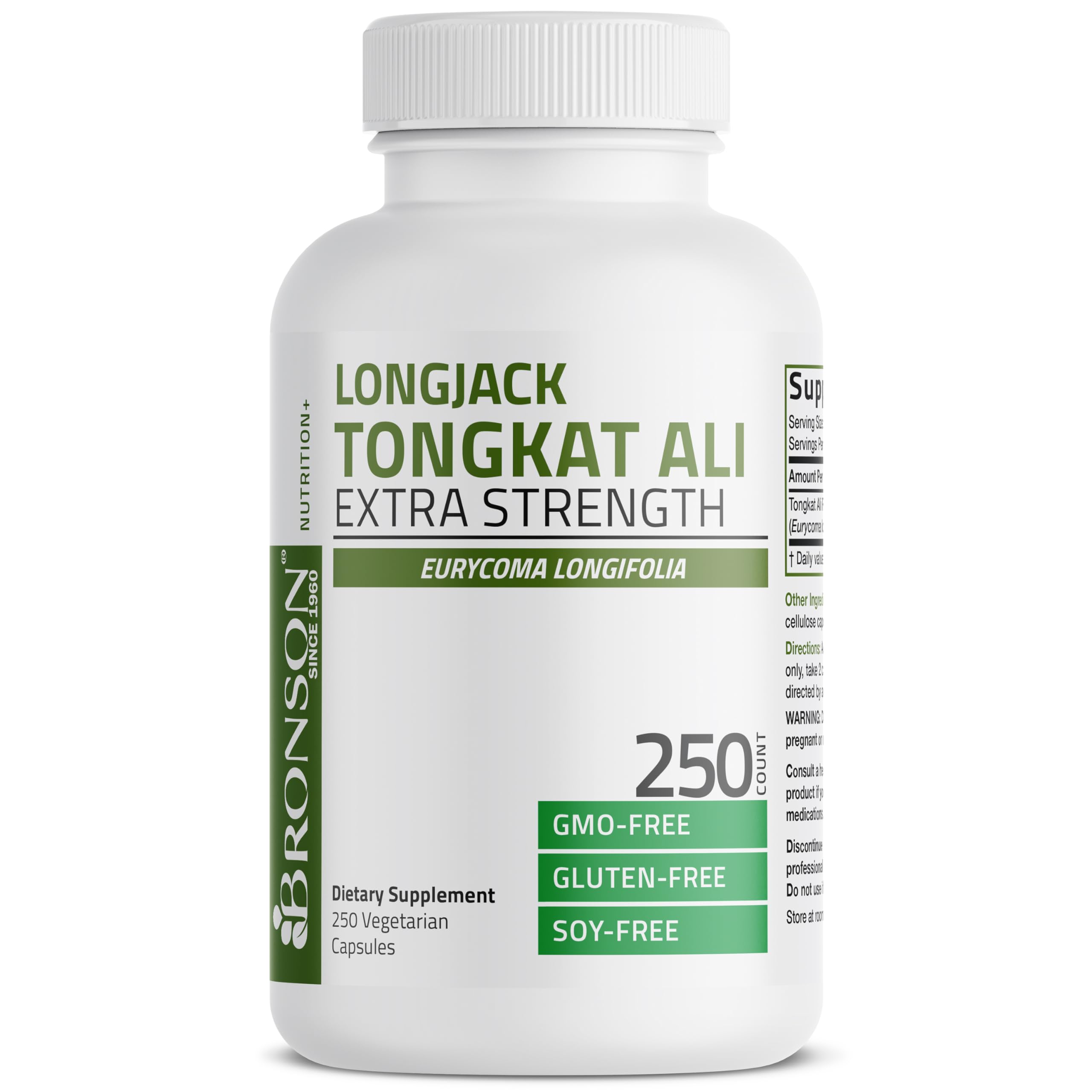 Amazon.com: Bronson Longjack Tongkat Ali Extra Strength, 250